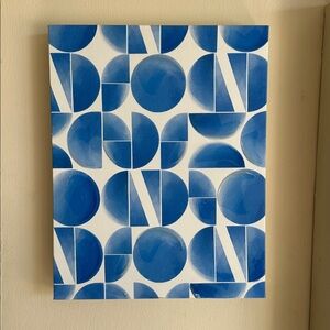 Geometric Print Wall Art